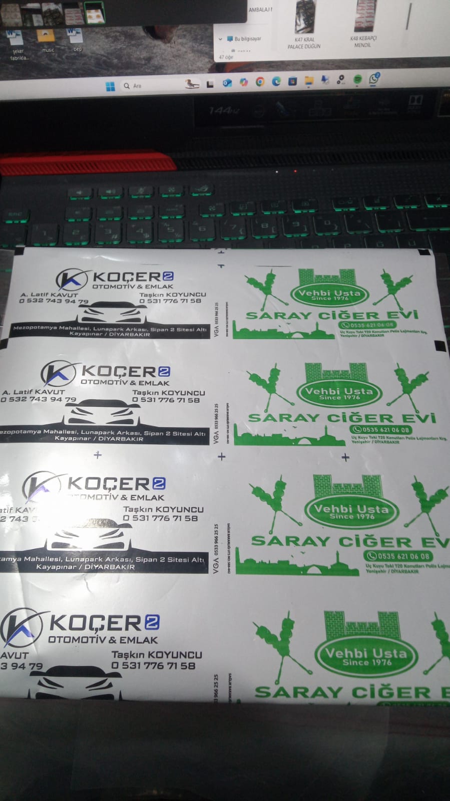 Koçer 2 Otomotiv - Vehbi Usta Saray Ciğercisi